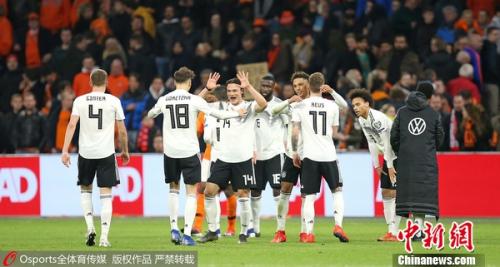 欧预赛德国客场3:2击败荷兰。 图片来源：Osport全体育图片社
