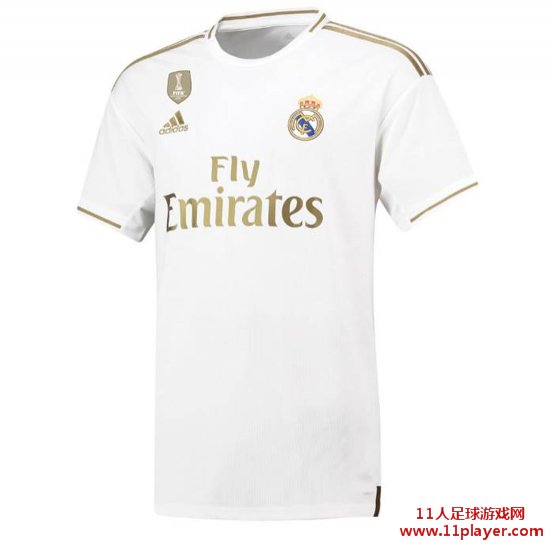 官方：皇马新赛季主场球衣发布 回归白金经典设计