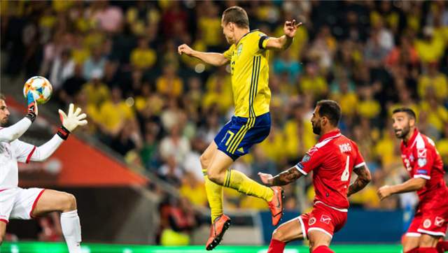 6月10足球赛事前瞻欧洲杯F组头名之争西班牙 VS 瑞典