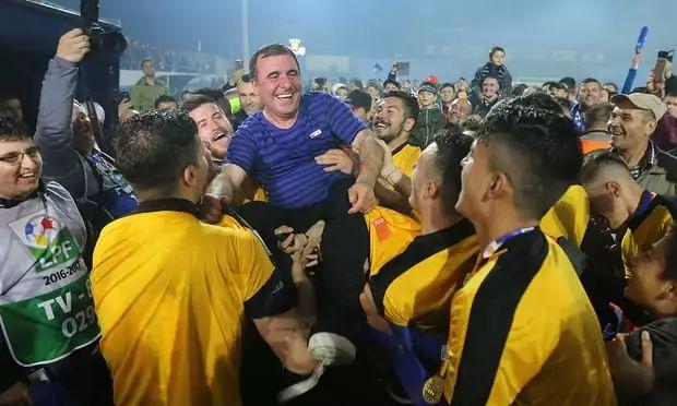 退役18年后，哈吉再造罗马尼亚足球