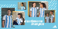 阿迪达斯携手阿根廷足协发布2022年世界杯阿根廷国家